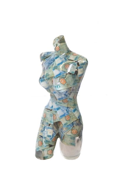 ARMAN (1928 - 2005)
Torso Money Queen, 1995...