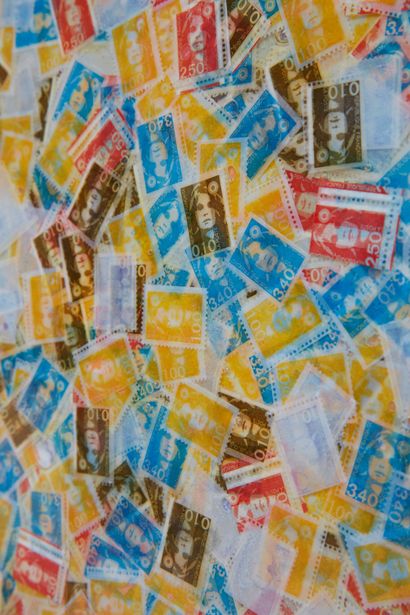 ARMAN (1928 - 2005)
Accumulation de timbres,...