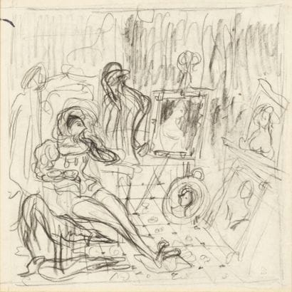 Pierre BONNARD (1867 - 1947) 
Spanish dancers,...