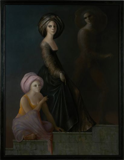 Leonor FINI (1907 - 1996)
La Tenebrosa, 1978...