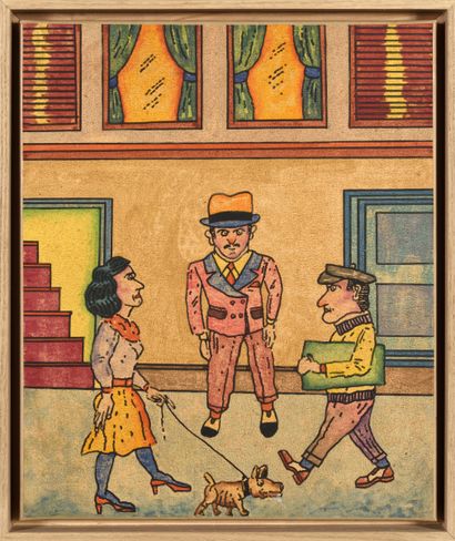 Antonio SEGUI (1934 - 2022) 
Paseando a Lulú,...