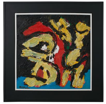 Karel APPEL (1921 - 2006) 
Bird Nest, 1989...