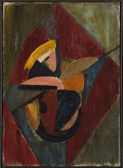 Angel ZARRAGA (1886 - 1946)
The Cello Monkey...