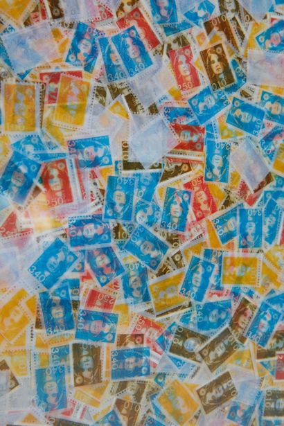 ARMAN (1928 - 2005)
Accumulation de timbres,...