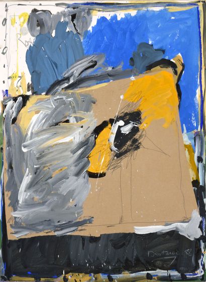 Michèle DESTARAC (born 1943) 
Abstract composition,...