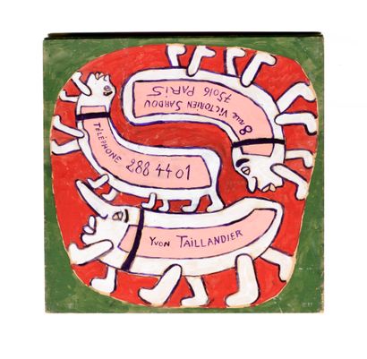 Yvon TAILLANDIER (1926 - 2018) 
Untitled
Acrylic...