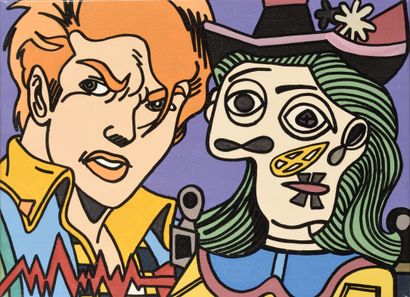 Gudmundur ERRO (b. 1932)
Untitled, 1998
Acrylic...