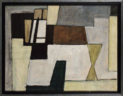 Jean HÉLION (1904 - 1987)
Abstraction, 1929
Oil...