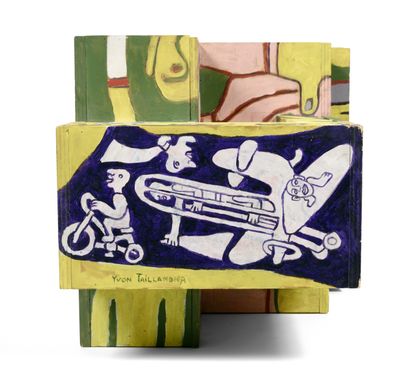 Yvon TAILLANDIER (1926 - 2018) 
Untitled
Acrylic...