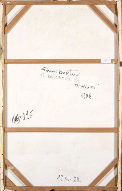 Gianni BERTINI (1922 - 2010)
Ce noctambule...
