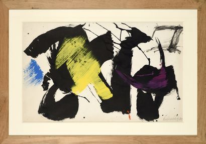 Gérard SCHNEIDER (1896 - 1986)
Untitled,...