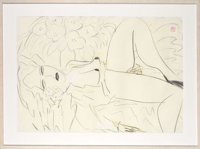 Walasse TING (1929 - 2010)
Come and hug me...