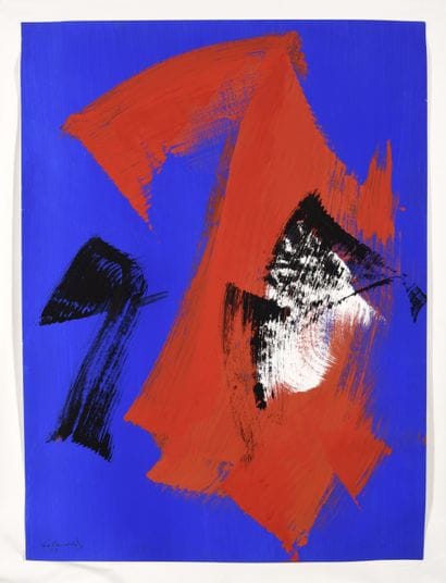 Gérard SCHNEIDER (1896 - 1986)
Untitled,...