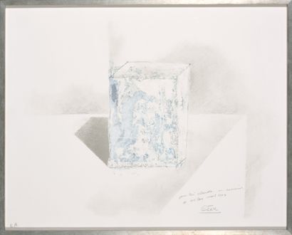 CÉSAR (1921 - 1998)
Spugna, 1974 
Lithograph...