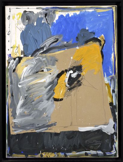 Michèle DESTARAC (born 1943) 
Abstract composition,...