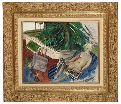 Raoul DUFY (1877 - 1953) 
The Painter and...