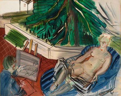 Raoul DUFY (1877 - 1953) 
The Painter and...