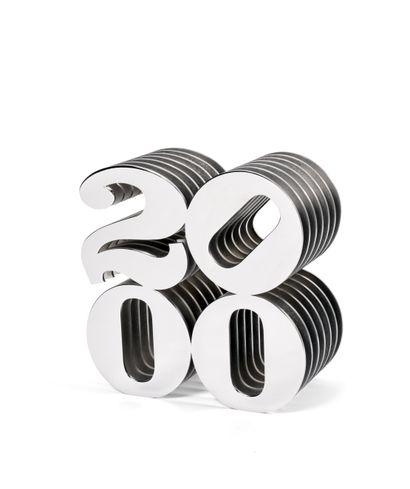 Robert INDIANA (1928 - 2018)
2000, 1999 
Stainless...