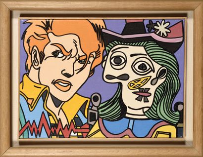 Gudmundur ERRO (b. 1932)
Untitled, 1998
Acrylic...
