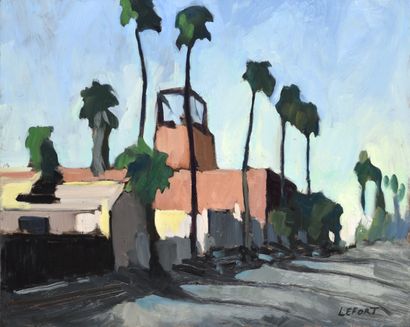 Thierry LEFORT (born 1967) 
Hollywood Boulevard,...