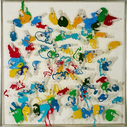 ARMAN (1928 - 2005)
Tubes of color, 1970...