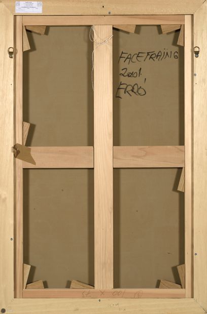 Gudmundur ERRO (born 1932)
Face framing,...