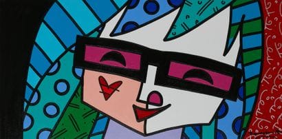 Romero BRITTO (born 1963)
Eyes, 2006
Acrylic...