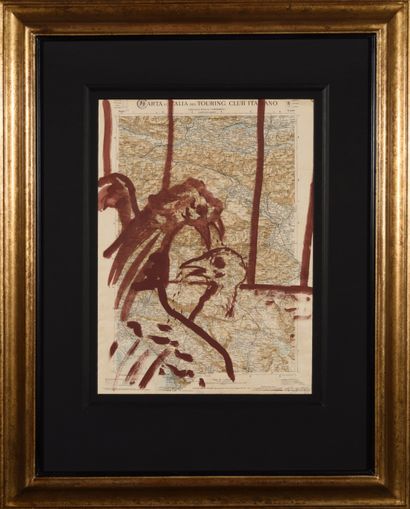 Julian SCHNABEL (b. 1951) 
Untitled, 1983
Oil...