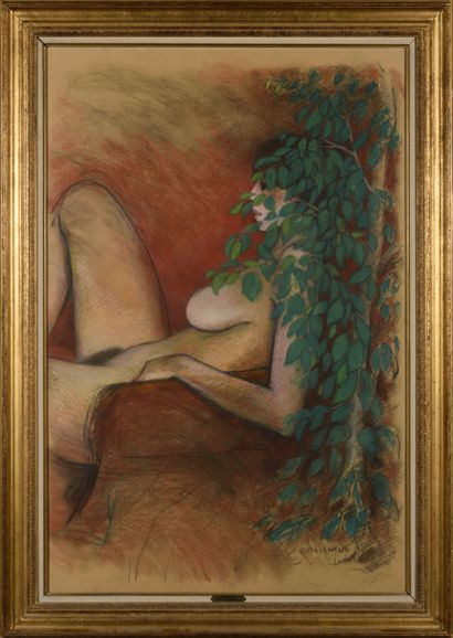 Jean-Pierre CASSIGNEUL (born 1935) 
Nude...