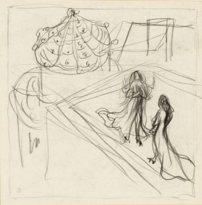 Pierre BONNARD (1867 - 1947) 
Spanish dancers,...