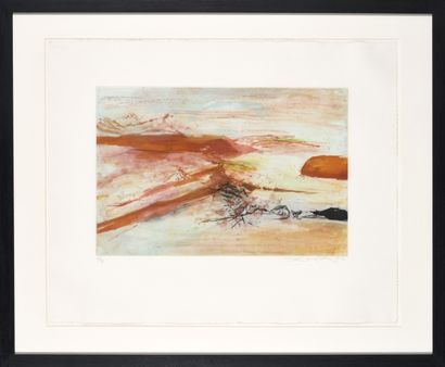 ZAO WOU-KI (1920 - 2013) 
Untitled (Agerup,...