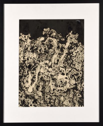Jean DUBUFFET (1901 - 1985) 
The Forest,...