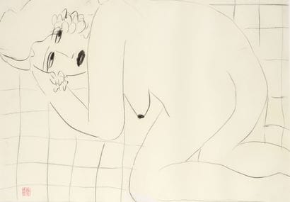 Walasse TING (1929 - 2010)
Should I stay?,...