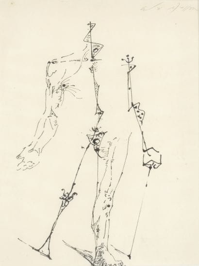 André MASSON (1867 - 1987) 
Automatic drawing...