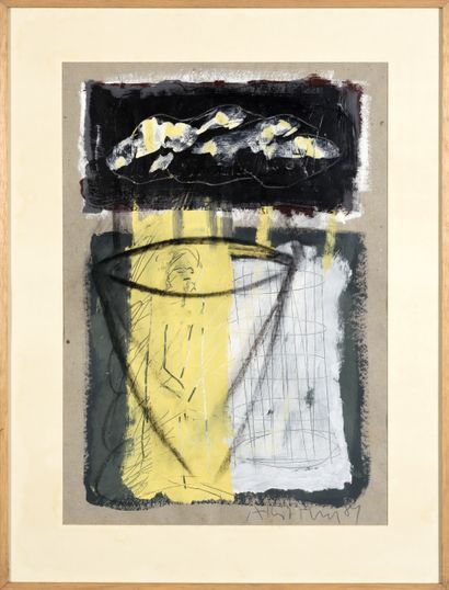 Albert MERZ (Suisse, né en 1942)
Sans titre,...