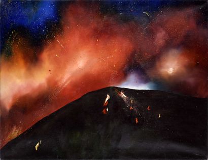 Jean-Paul CHAMBAS (Français, né en 1947)
Volcan,...