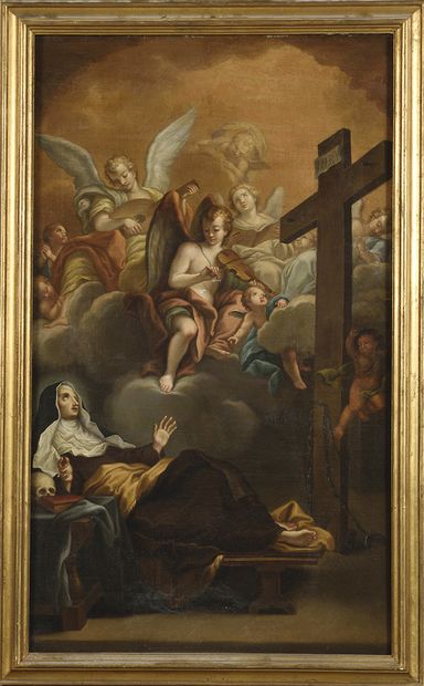 XIXe
Extase de Sainte Thérèse 
Huile sur...