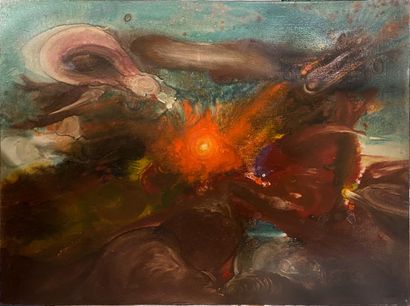 Jos DECOCK (1934-2010)
Noyau central, 1963
Huile...