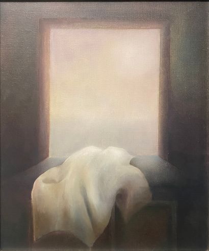 XXe
Composition au lit
Huile sur toile, datée...