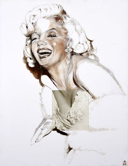 Natacha TOUTAIN (née en 1959)
Marilyn
Technique...