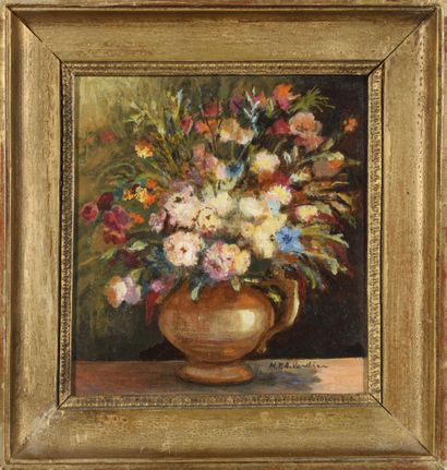 Maxime Pierre André VERDIER 
« Vase de Fleurs...