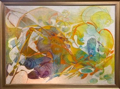 Jeanne CHAMPION (1931-2022)
Paysage, 1969
Huile...
