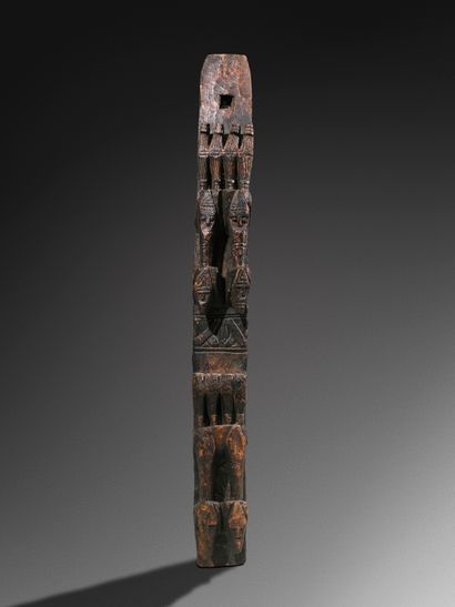 Kafir architectural pillar 
Afghanistan (Nuristan)...
