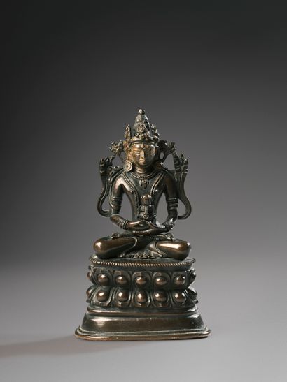 Amitayus (Amitāyus)
Chine, dynastie Qing,...