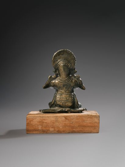 Divinité
Inde méridionale circa 18°-19° siècle
Alliage...