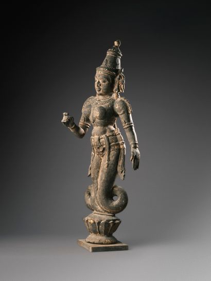 Divinité féminine
Inde, Tamil Nadu circa...