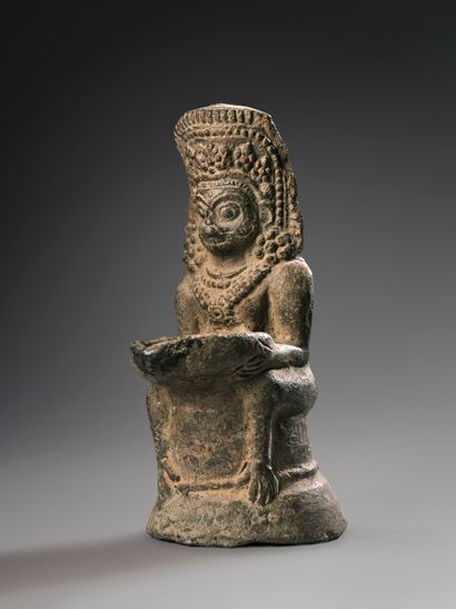 Lampe en forme d’Hanuman (Hanumān)
Népal...