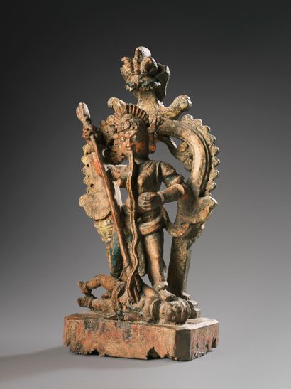 Durga (Durgā)
Inde méridionale circa 19°...