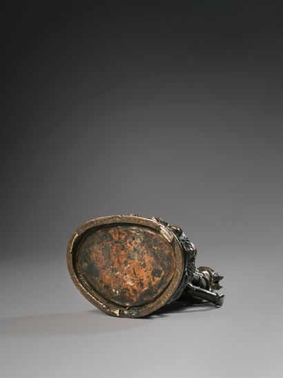 Sadakshari Lokeshvara
Tibet circa 16° siècle
Alliage...