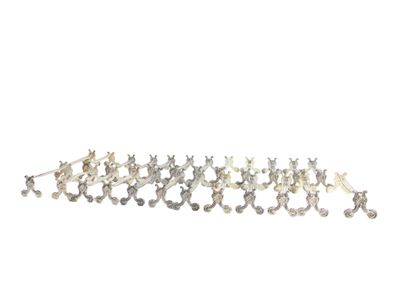 Christofle 
Twenty-four Christofle silver-plated...